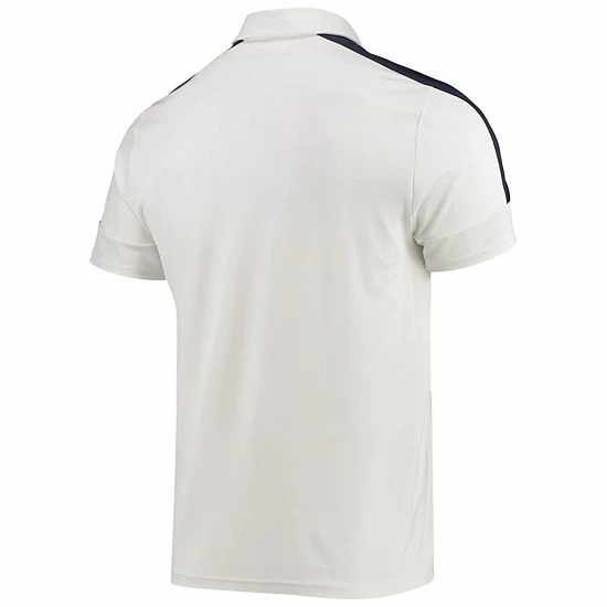 Men's Under Armour White Navy Midshipmen Sideline Recruit Performance Polo 4 Men's Under Armour White Navy Midshipmen Sideline Recruit Performance Polo - Image 4