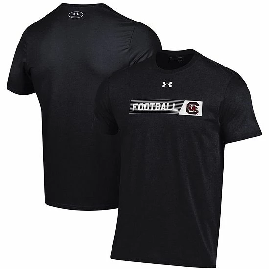Men's Under Armour Black South Carolina Gamecocks Football Sideline T-Shirt 1 Men's Under Armour Black South Carolina Gamecocks Football Sideline T-Shirt