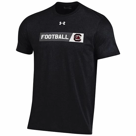 Men's Under Armour Black South Carolina Gamecocks Football Sideline T-Shirt 3 Men's Under Armour Black South Carolina Gamecocks Football Sideline T-Shirt - Image 3