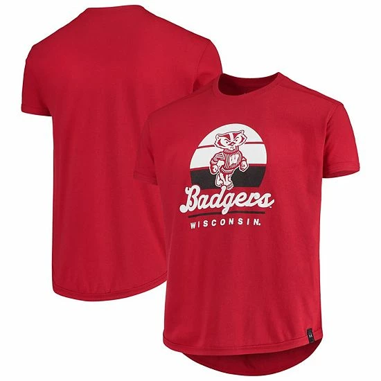 Girls Youth Under Armour Red Wisconsin Badgers T-Shirt 2 Girls Youth Under Armour Red Wisconsin Badgers T-Shirt - Image 2