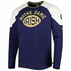 Men's Under Armour Navy/White Notre Dame Fighting Irish Iconic Block Raglan Long Sleeve T-Shirt 6 Men's Under Armour Navy/White Notre Dame Fighting Irish Iconic Block Raglan Long Sleeve T-Shirt -Under Armour SHOP unnamed file 14150