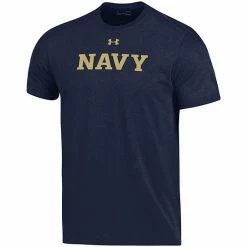 Men's Under Armour Navy Navy Midshipmen School Logo Cotton T-Shirt -Under Armour SHOP unnamed file 14214