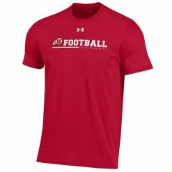 Men's Under Armour Red Utah Utes 2022 Sideline Football Performance Cotton T-Shirt -Under Armour SHOP unnamed file 14245
