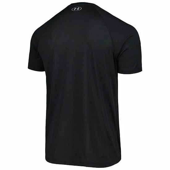 Men's Under Armour Black Hawaii Warriors Tech Performance Raglan T-Shirt 4 Men's Under Armour Black Hawaii Warriors Tech Performance Raglan T-Shirt - Image 4