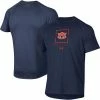 Men's Under Armour Navy Auburn Tigers Tech Performance Raglan T-Shirt