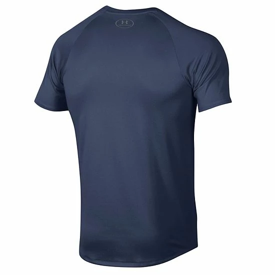 Men's Under Armour Navy Auburn Tigers Tech Performance Raglan T-Shirt 4 Men's Under Armour Navy Auburn Tigers Tech Performance Raglan T-Shirt - Image 4