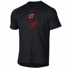 Men's Under Armour Black Wisconsin Badgers Football Icon Raglan T-Shirt 6 Men's Under Armour Black Wisconsin Badgers Football Icon Raglan T-Shirt -Under Armour SHOP unnamed file 14285