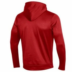 Men's Under Armour Red Wisconsin Badgers Logo Stripe Fleece Pullover Hoodie -Under Armour SHOP unnamed file 14294