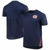 Men's Under Armour Navy Auburn Tigers 2021 Sideline Training Performance T-Shirt