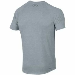 Men's Under Armour Heathered Gray Notre Dame Fighting Irish Logo Stripe Performance Raglan T-Shirt -Under Armour SHOP unnamed file 14317