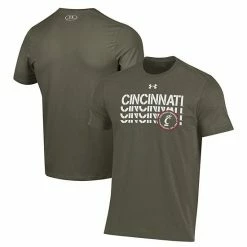 Men's Under Armour Olive Cincinnati Bearcats Freedom Repeat Performance T-Shirt