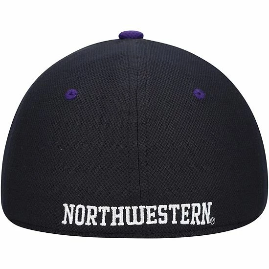 Men's Under Armour Black Northwestern Wildcats Iso-Chill Blitzing Accent Flex Hat 5 Men's Under Armour Black Northwestern Wildcats Iso-Chill Blitzing Accent Flex Hat - Image 5