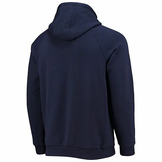 Men's Under Armour Navy Auburn Tigers 2021 Sideline Football All-Day Raglan Pullover Hoodie 4 Men's Under Armour Navy Auburn Tigers 2021 Sideline Football All-Day Raglan Pullover Hoodie - Image 4