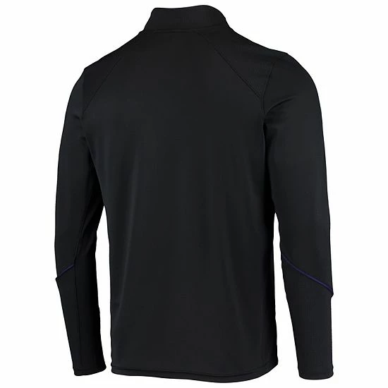 Men's Under Armour Black Northwestern Wildcats Sideline Performance Lightweight Quarter-Zip Jacket 3 Men's Under Armour Black Northwestern Wildcats Sideline Performance Lightweight Quarter-Zip Jacket - Image 3