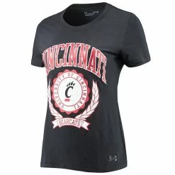 Women's Under Armour Black Cincinnati Bearcats T-Shirt 6 Women's Under Armour Black Cincinnati Bearcats T-Shirt -Under Armour SHOP unnamed file 14439