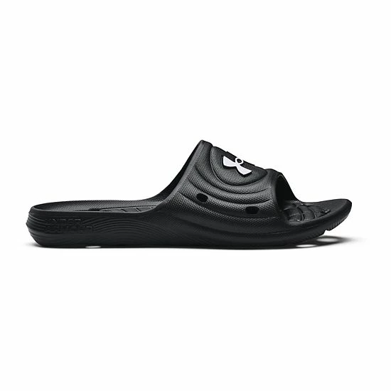 Under Armour Locker IV Men's Slide Sandals Black 7 Under Armour Locker IV Men's Slide Sandals Black - Image 7