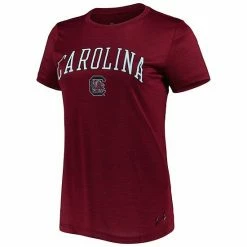 Women's Under Armour Heather Garnet South Carolina Gamecocks Vent Tech Arch Logo Performance T-Shirt -Under Armour SHOP unnamed file 14455