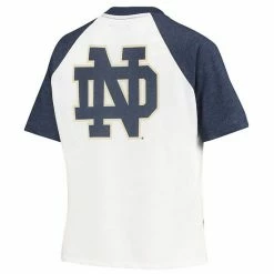 Women's Under Armour White/Heathered Navy Notre Dame Fighting Irish Fade Raglan T-Shirt 7 Women's Under Armour White/Heathered Navy Notre Dame Fighting Irish Fade Raglan T-Shirt -Under Armour SHOP unnamed file 14463