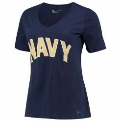 Women's Under Armour Navy Navy Midshipmen Spine Print V-Neck T-Shirt 6 Women's Under Armour Navy Navy Midshipmen Spine Print V-Neck T-Shirt -Under Armour SHOP unnamed file 14466