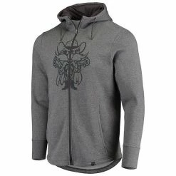 Men's Under Armour Heathered Charcoal Texas Tech Red Raiders Basketball Hype Logo Full-Zip Hoodie -Under Armour SHOP unnamed file 14474