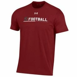 Men's Under Armour Garnet South Carolina Gamecocks 2022 Sideline Football Performance Cotton T-Shirt -Under Armour SHOP unnamed file 14504
