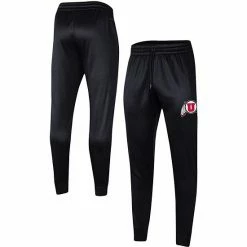Men's Under Armour Black Utah Utes Fleece Jogger Pants