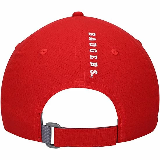 Men's Under Armour Red Wisconsin Badgers Team Sideline Airvent Performance Adjustable Hat 5 Men's Under Armour Red Wisconsin Badgers Team Sideline Airvent Performance Adjustable Hat - Image 5