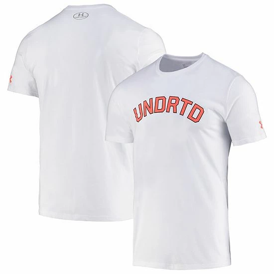 Men's Under Armour White Golden State Warriors UNDRTD Arch Performance T-Shirt 2 Men's Under Armour White Golden State Warriors UNDRTD Arch Performance T-Shirt - Image 2