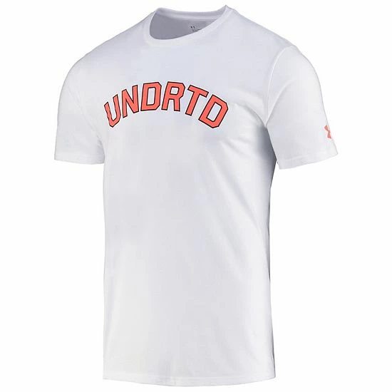 Men's Under Armour White Golden State Warriors UNDRTD Arch Performance T-Shirt 3 Men's Under Armour White Golden State Warriors UNDRTD Arch Performance T-Shirt - Image 3