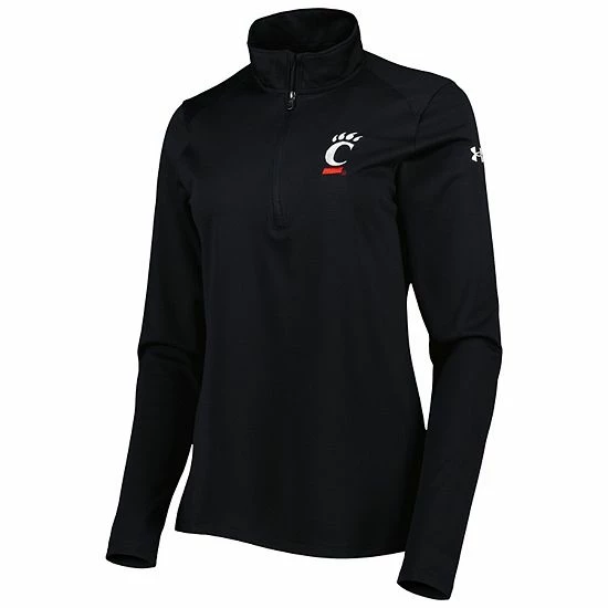 Women's Under Armour Black Cincinnati Bearcats Tech Mesh Performance Quarter-Zip Jacket 3 Women's Under Armour Black Cincinnati Bearcats Tech Mesh Performance Quarter-Zip Jacket - Image 3