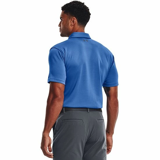 Men's Under Armour Tech Polo White Graphite 3 Men's Under Armour Tech Polo White Graphite - Image 3