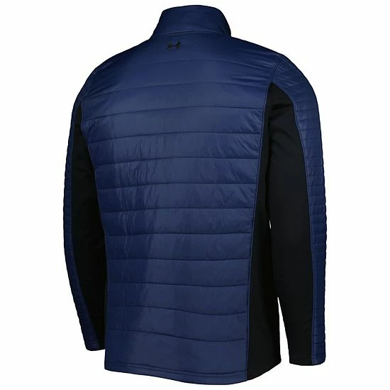 Men's Under Armour Navy Notre Dame Fighting Irish Atlas Insulated Performance Full-Zip Jacket 4 Men's Under Armour Navy Notre Dame Fighting Irish Atlas Insulated Performance Full-Zip Jacket - Image 4