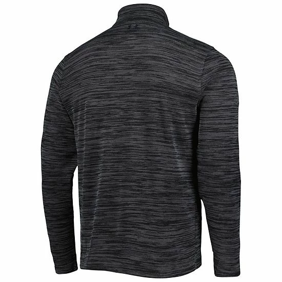 Men's Under Armour Heathered Black South Carolina Gamecocks Tempo Fleece Quarter-Zip Jacket 4 Men's Under Armour Heathered Black South Carolina Gamecocks Tempo Fleece Quarter-Zip Jacket - Image 4