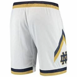 Men's Under Armour White Notre Dame Fighting Irish Replica Basketball Short -Under Armour SHOP unnamed file 14631