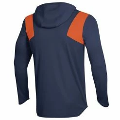 Men's Under Armour Navy Auburn Tigers Basketball On Court Warm Up Hoodie Shooting T-Shirt -Under Armour SHOP unnamed file 14635
