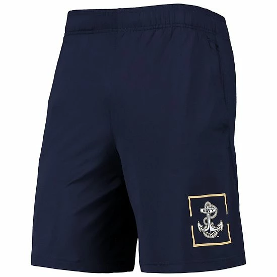 Men's Under Armour Navy Navy Midshipmen Mesh Raid Performance Shorts 3 Men's Under Armour Navy Navy Midshipmen Mesh Raid Performance Shorts - Image 3