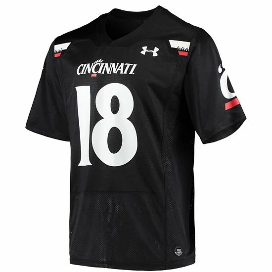 Men's Under Armour Travis Kelce Black Cincinnati Bearcats Replica Alumni Jersey 3 Men's Under Armour Travis Kelce Black Cincinnati Bearcats Replica Alumni Jersey - Image 3