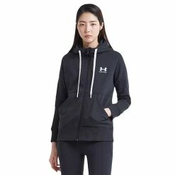 Women's Under Armour Rival Fleece Full-Zip Hoodie Utility Blue -Under Armour SHOP unnamed file 1475