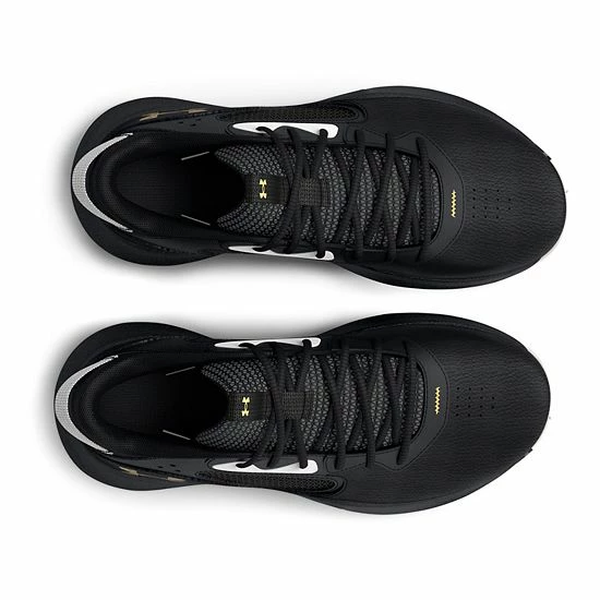 Under Armour Lockdown 6 Big Kids' Basketball Shoes Black Gray Mist Lime 5 Under Armour Lockdown 6 Big Kids' Basketball Shoes Black Gray Mist Lime - Image 5