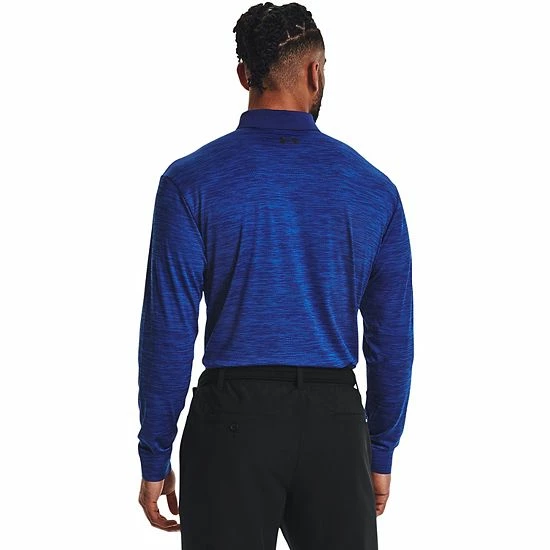 Men's Under Armour Performance Golf Polo Bauhaus Blue 2 Men's Under Armour Performance Golf Polo Bauhaus Blue - Image 2