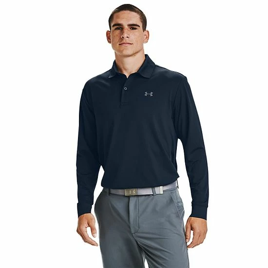 Men's Under Armour Performance Golf Polo Bauhaus Blue 10 Men's Under Armour Performance Golf Polo Bauhaus Blue - Image 10