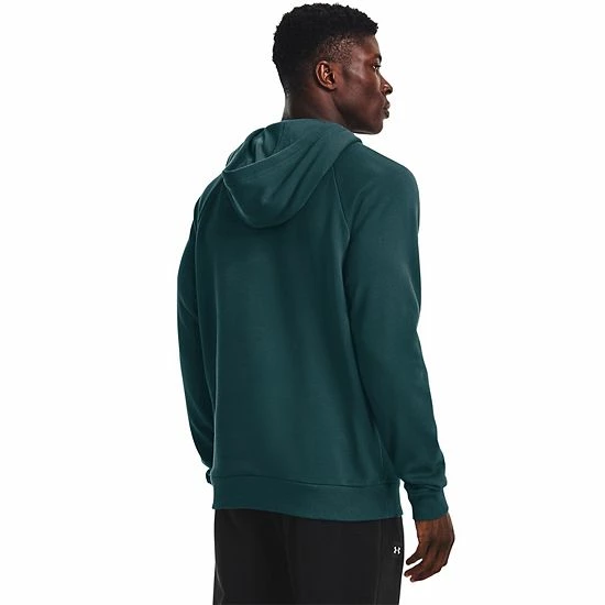 Big & Tall Under Armour Rival Fleece Graphic Hoodie Tourmaline Teal 2 Big & Tall Under Armour Rival Fleece Graphic Hoodie Tourmaline Teal - Image 2