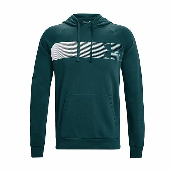 Big & Tall Under Armour Rival Fleece Graphic Hoodie Tourmaline Teal 5 Big & Tall Under Armour Rival Fleece Graphic Hoodie Tourmaline Teal - Image 5