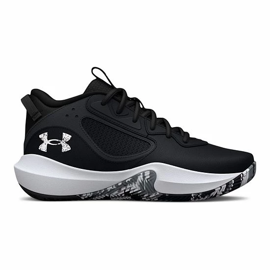 Under Armour Lockdown 6 Big Kids' Basketball Shoes Black Gray Mist Lime 6 Under Armour Lockdown 6 Big Kids' Basketball Shoes Black Gray Mist Lime - Image 6