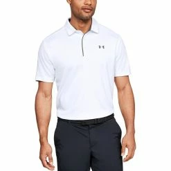 Men's Under Armour Tech Polo White Graphite 37 Men's Under Armour Tech Polo White Graphite -Under Armour SHOP unnamed file 161