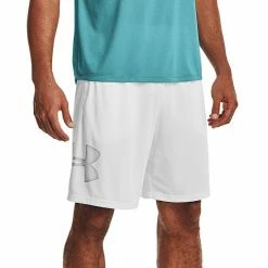 Big & Tall Under Armour Tech Graphic Shorts Mod Gray Blue Circuit -Under Armour SHOP unnamed file 1617