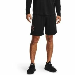 Big & Tall Under Armour Tech Graphic Shorts Mod Gray Blue Circuit -Under Armour SHOP unnamed file 1618