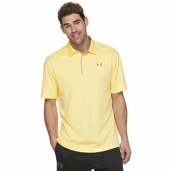 Men's Under Armour Tech Polo White Graphite 19 Men's Under Armour Tech Polo White Graphite - Image 19
