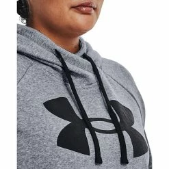 Plus Size Under Armour Rival Fleece Logo Hoodie Polaris Purple -Under Armour SHOP unnamed file 1629