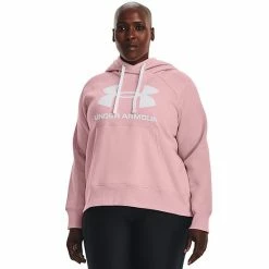 Plus Size Under Armour Rival Fleece Logo Hoodie Polaris Purple -Under Armour SHOP unnamed file 1636